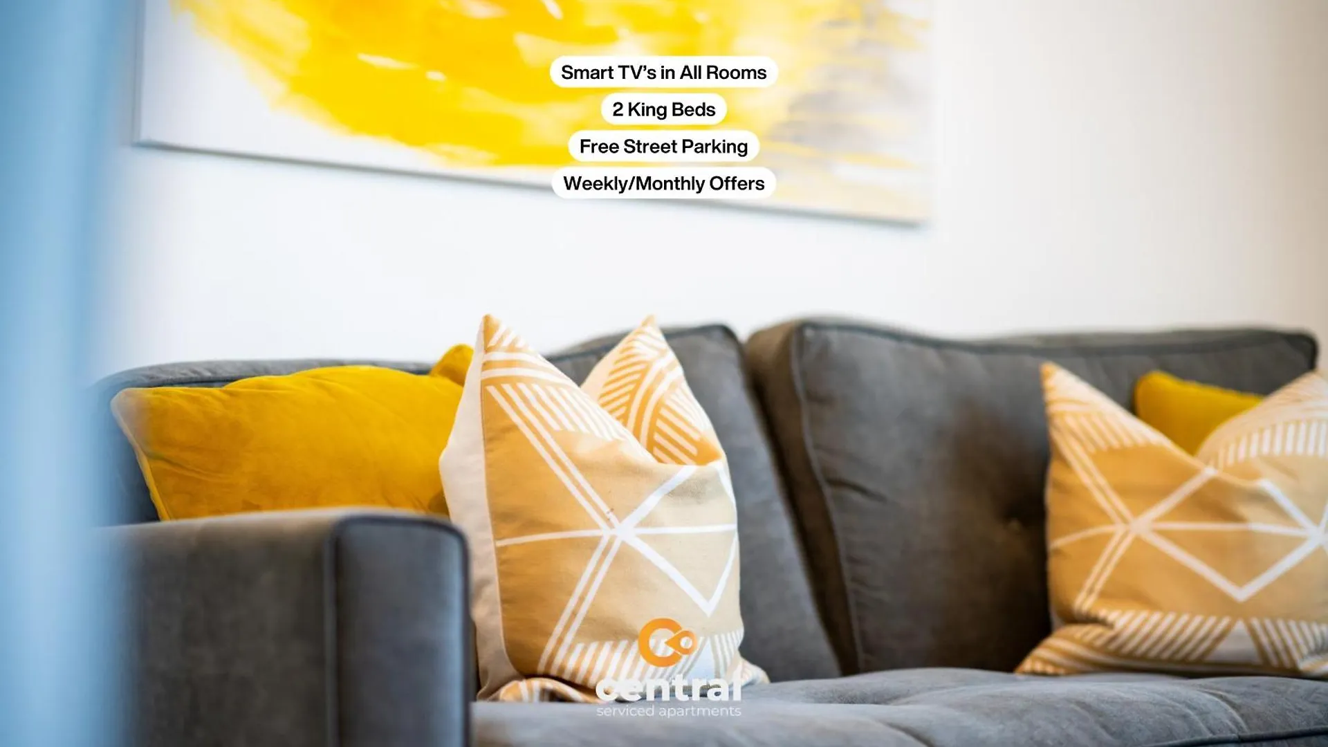 Apartment Central Serviced Apartments: Modern 2-Bedroom Family Stay Dundee