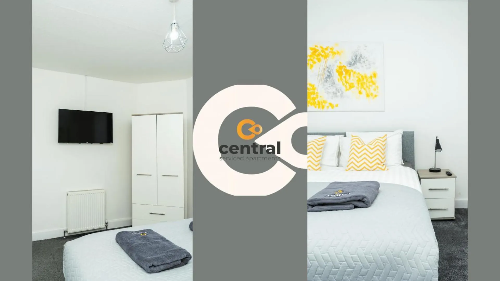 Central Serviced Apartments: Modern 2-Bedroom Family Stay Dundee 0*,